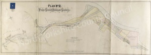 Historic inclosure map of Ripon 1858, Plan 2